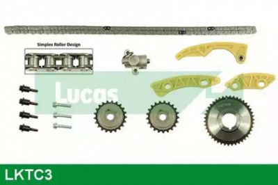 LUCAS ENGINE DRIVE lktc3 -  Комплект цели привода распредвала